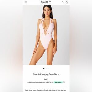 GIGIC Never worn One Piece